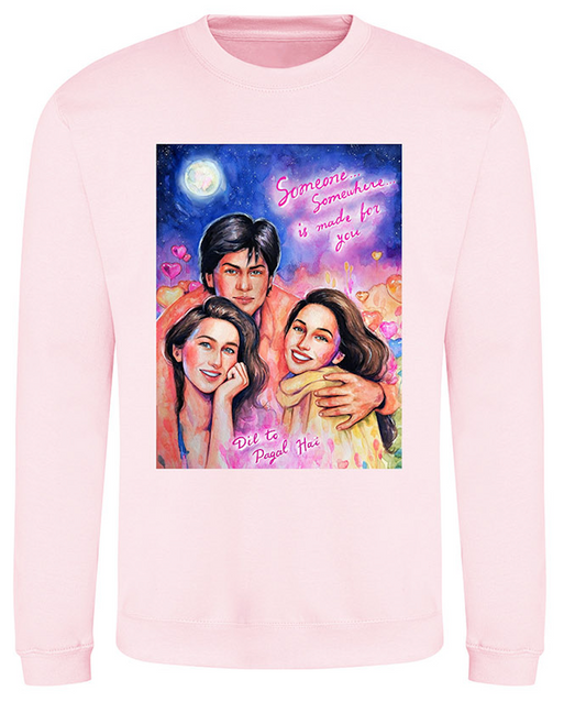 Dil To Pagal Hai | Valentine's Collection | Pink Jumper | Bollywood Classic Collection