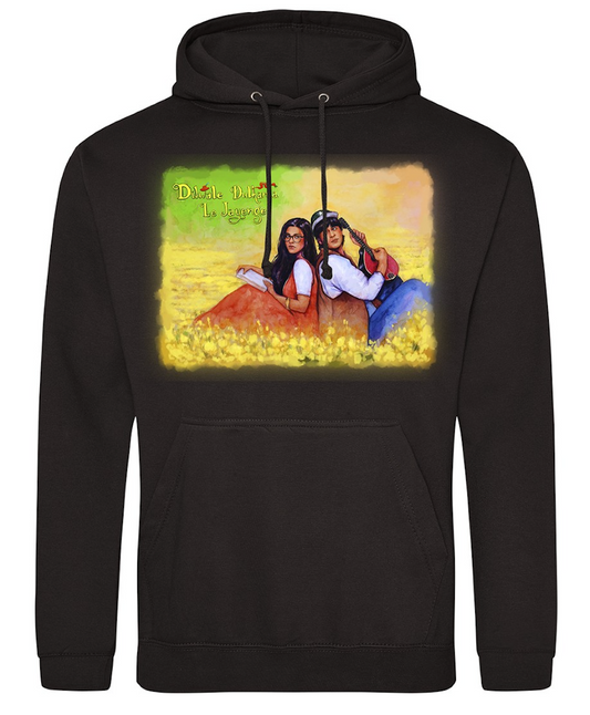 Dilwale Dulhania Le Jayenge | Black Hoodie | Bollywood Classic Collection