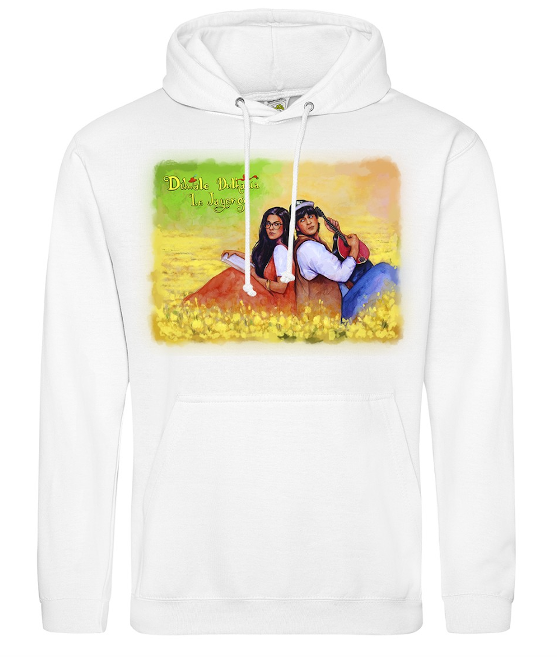 Dilwale Dulhania Le Jayenge | White Hoodie | Bollywood Classic Collection